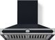La Cornue CornuFé 90 AlberTine 36" Matte Black Wall Mounted Chimney Hood-0