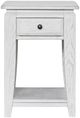 Bernards Bellamy Lane Whitewash Chairside Table-2