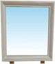 Million Dollar Rustic Lakes White Mirror-0