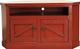 American Heartland Manufacturing Rustic Red Corner TV Stand-0