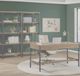 Intercon Norcross Hickory Bookcase-1