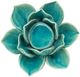 A & B Home Blue Artichoke Tealight Holder-1