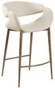 StyleCraft Taupe/Walnut Counter Stool-0