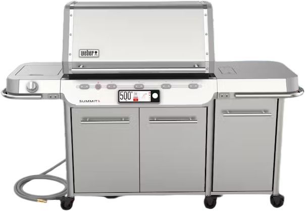 Weber® Summit® FS38X S 5-Burner Stainless Steel Smart Freestanding Natural Gas Grill-0