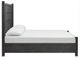 Magnussen Home® Plum Creek Ravenwood Black California King Panel Storage Bed -2