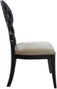 Riverside Furniture Mix-N-Match Rubbed Black Scroll Back Upholstered Dining Side Chair-3
