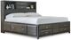 Signature Design by Ashley® Caitbrook 6-Piece Gray California King Storage Bed Set-1