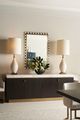 Century® Cadence Antique Brass/White Accent Mirror-3