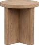 Magnussen Home® Hayden Golden Oat Round End Table-1