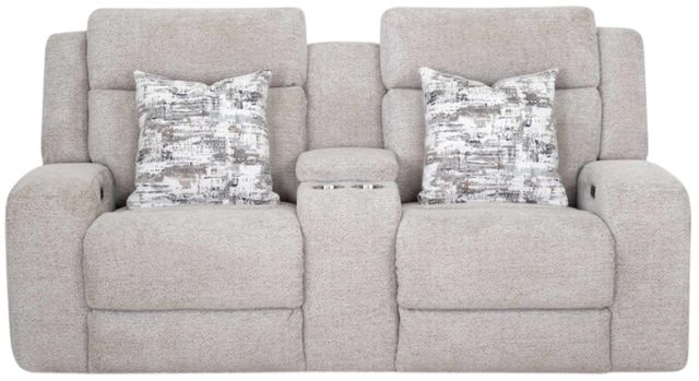 Franklin™ Logan Dolby Storm Power Reclining Loveseat with Power Headrest-0