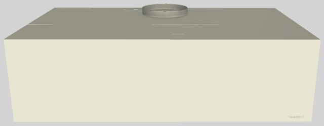 Vent-A-Hood® 42" Biscuit Wall Mounted Range Hood-0