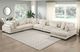 Homelegance® Traverse 6-Piece Beige U-Shape Modular Sectional with Reversible Chaise-1