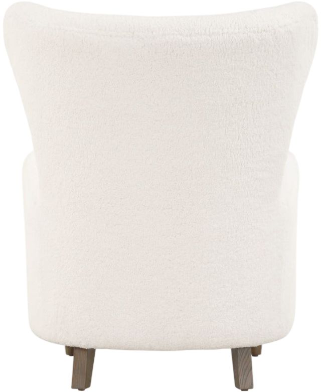 Uttermost® Ingel White Wingback Armchair-4
