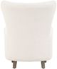 Uttermost® Ingel White Wingback Armchair-5