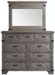 Intercon Forge Wire Brushed Steel Gray Tall Dresser-1