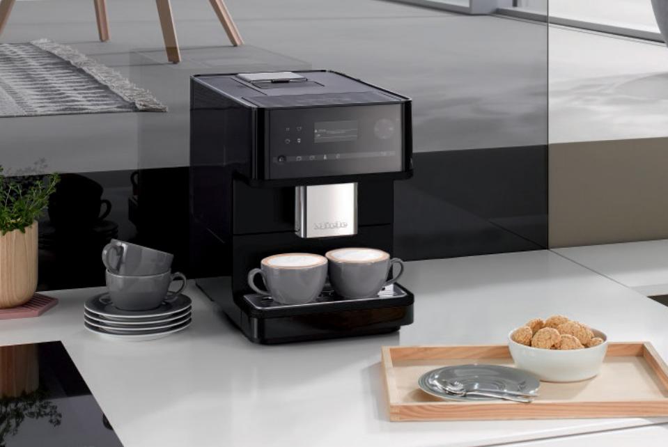 Miele CM6150 Obsidian Black Countertop Coffee Machine Appliance Distributors Unlimited USA