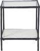 Signature Design by Ashley® Ryandale Glass Top Accent Table with Antique Black Base-1