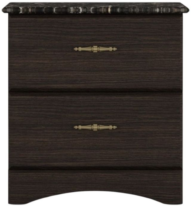 Perdue Woodworks 20,000 Essential Brown Drawer Nightstand-1