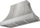 AGA Cascade 48" Stainless Steel Wall Mounted Range Hood  with Brushed Nickel Trim-0