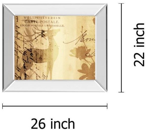 Classy Living F. Leal Letter I Wall Art-2