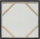 Sagebrook Home Blue Hand Painted Circles Canvas-1