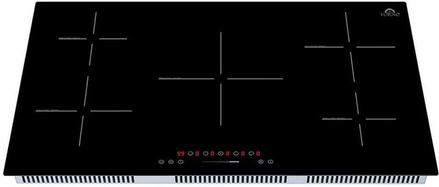 FORNO® Parco 36" Black Induction Cooktop -1