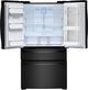 LG 22.5 Cu.Ft. Matte Black Stainless Steel Counter Depth French Door Refrigerator-2