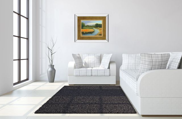 Classy Living Julie Peterson California Orange Mirror Framed Wall Art-1