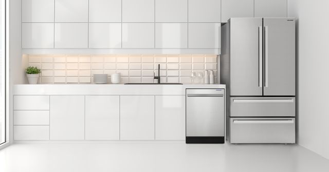 Sharp® 36 in. 22.5 Cu. Ft. Stainless Steel Counter Depth French 4-Door Refrigerator-11