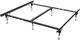 Rize Home Universal Twin/Full/Queen/California King/King Bed Frame with Threaded Glides and 6 Legs-0