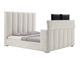Global Furniture USA Serenity Cream King Upholstered Media Bed-1