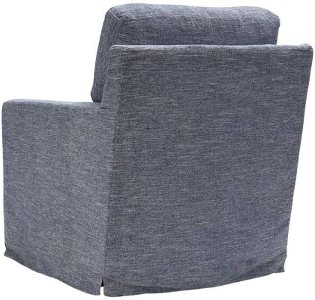 Signature Design by Ashley® Nenana Denim Swivel Glider Accent Chair-3