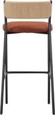 TOV Furniture Celine Maroon Bar Stool-5