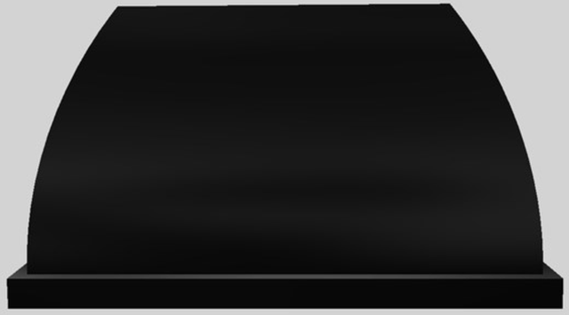Vent-A-Hood® Designer Series 54" Black Wall Mounted Range Hood-0