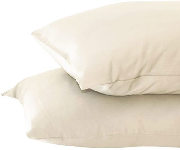 Cariloha Resort 2-Piece Bamboo Viscose Coconut Milk King Pillow Case Set-0