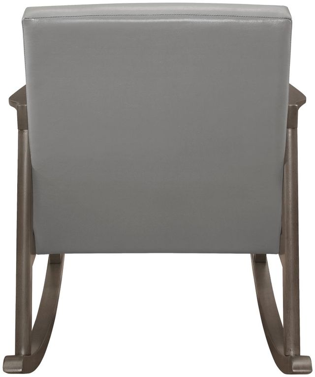 Mazin Furniture Auden Gray Upholstered Rocking Chair-3