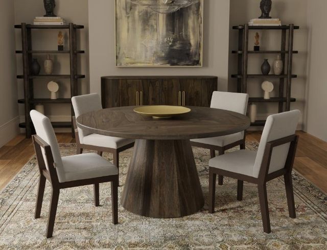 International Furniture Direct Balam Black Console-2