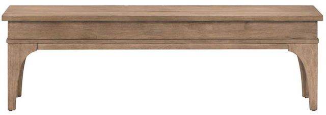 Liberty Furniture Haven Hills Camel Beige Bed Bench-2