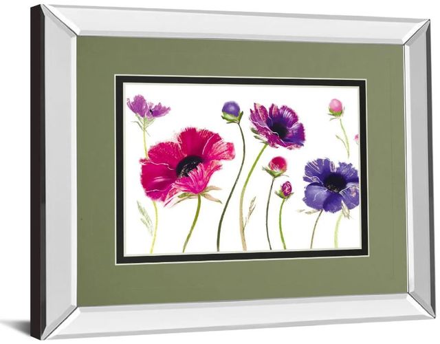 Classy Art Fanfare Il by Marilyn Robertson Mirror Framed Wall Art-1