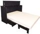 CabinetBed Inc.™ Deluxe Aztec Brown Queen Cabinet Bed-0