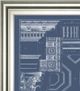 Classy Living Vision Studio Column and Cornice Blueprint IV Wall Art-1