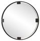 Uttermost® Cornelia Dark Bronze Round Mirror-3