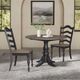 Liberty Furniture Magnolia Manor 3-Piece Antique Black/Weathered Bark Dining Drop Leaf Table Set-1