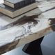 Signature Design by Ashley® Cendill 3-Piece Dark Brown/White Occasional Table with Black Base Set-4