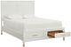 Bassett® Furniture Tidewater Hampton White King Storage Bed-2