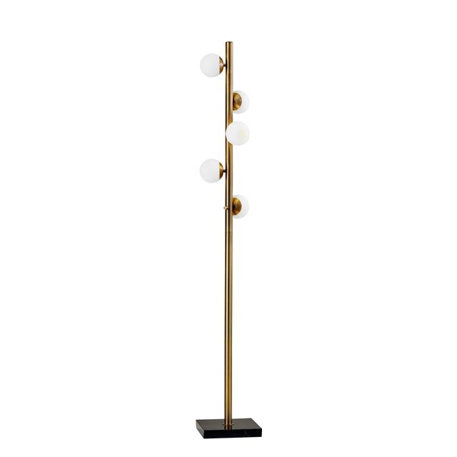 Adesso® Doppler Antique Brass LED Tree Lamp-0