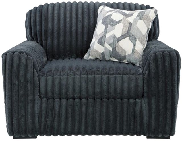 Signature Design by Ashley® Midnight-Madness Gunmetal Chair and a Half-2