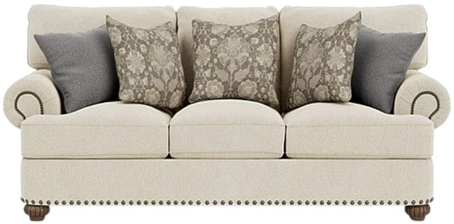 Flexsteel® Patterson White Shell Sofa-1