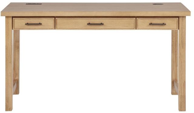 Coaster® Vermes Light Ash Writing desk with Power Outlet-3