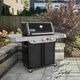 Weber® Genesis E-325 3-Burner Black Freestanding Liquid Propane Gas Grill-2